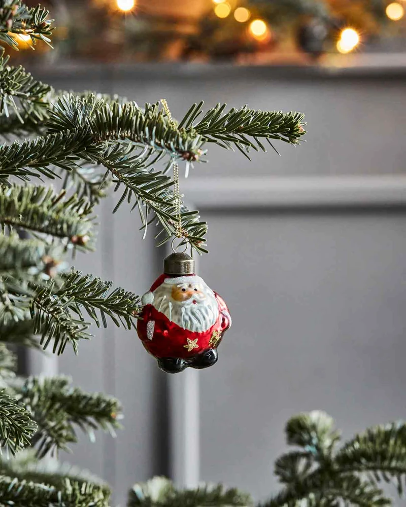 Weihnachtsmann Klaw Weihnachtsdeko Rot 7 cm