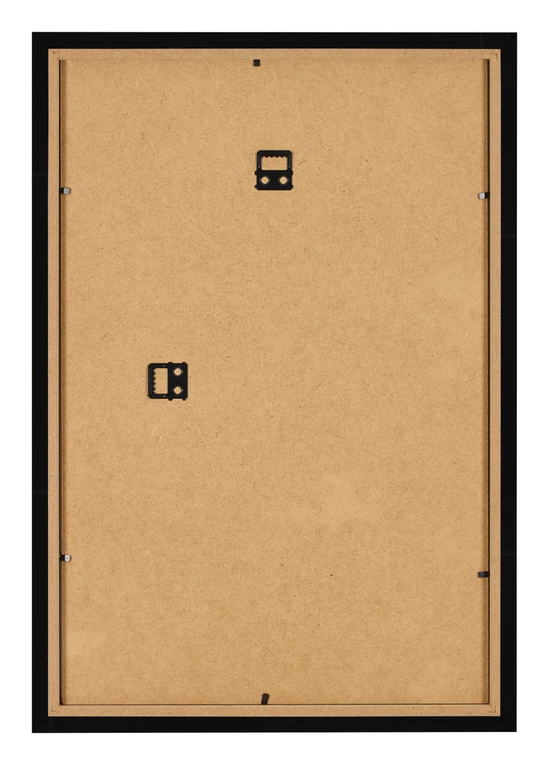Bilderrahmen 50x75 cm - Schwarz Hochglanz - MDF - Bologna