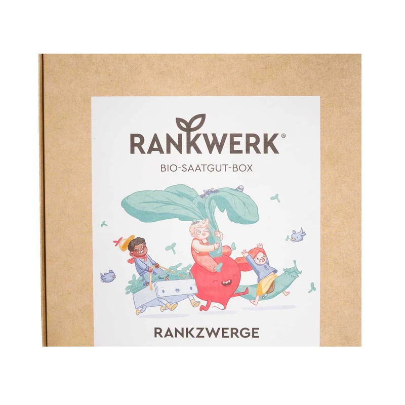 Rankzwerge Kinder Bio Gemüse Saatgut-Box