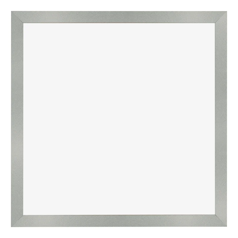Bilderrahmen 40x40 cm - Aluminium Gebürstet - MDF - Bologna