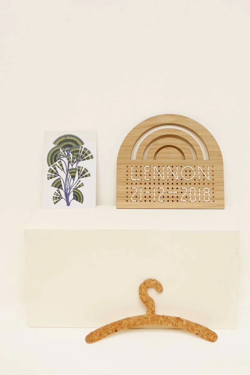 DIY Stickset Holzschild Kinderzimmer