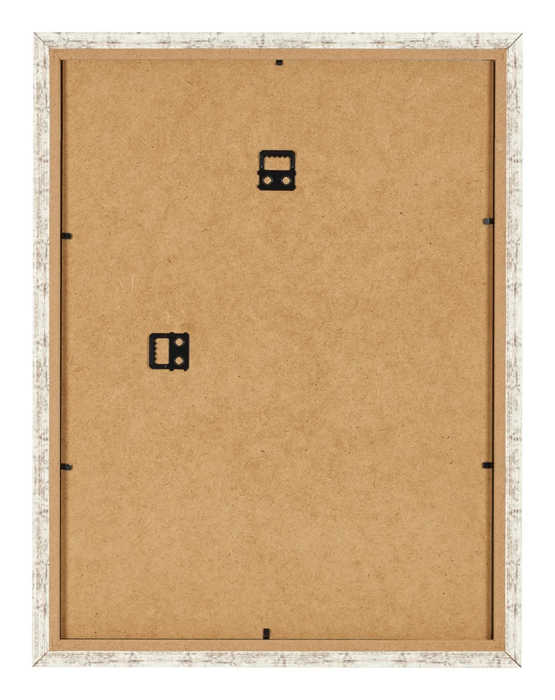 Bilderrahmen 24x32 cm - Weiß Vintage - MDF - Bologna
