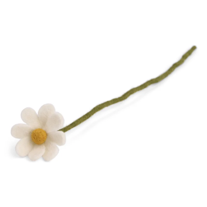 Margerite Filzblume Dekoblume 30 cm