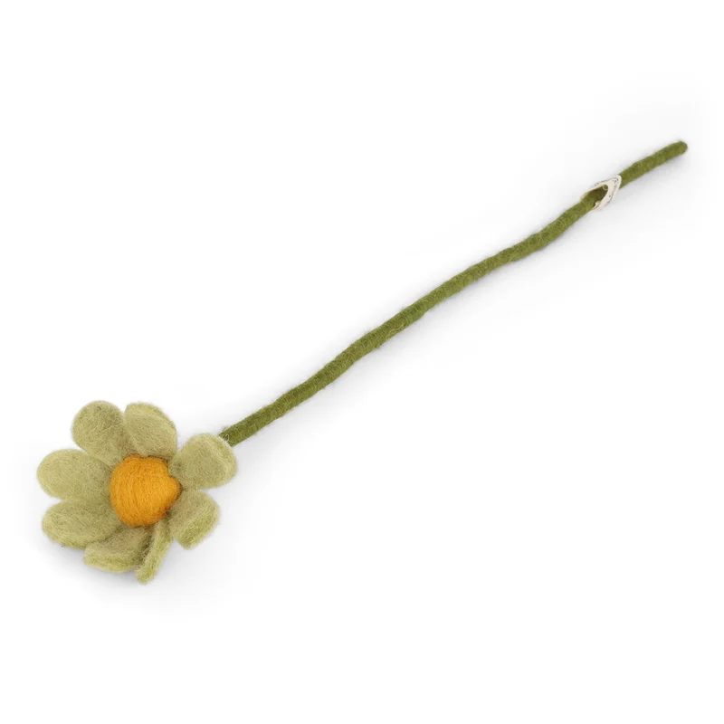 Margerite Filzblume Dekoblume 30 cm