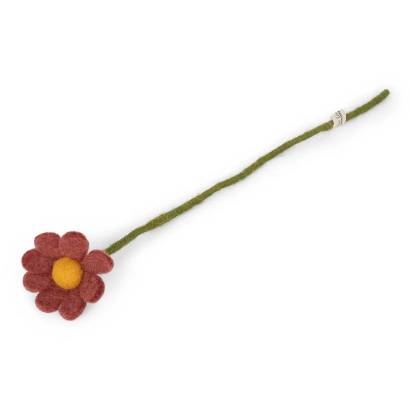 Margerite Filzblume Dekoblume 30 cm