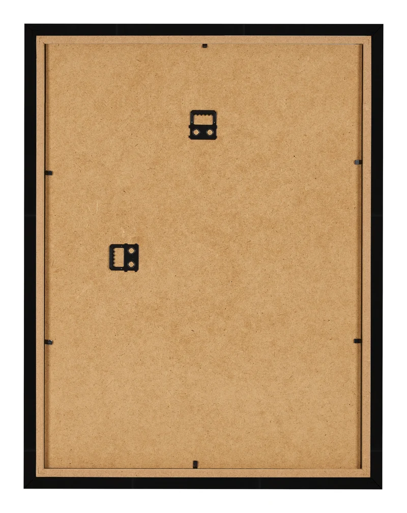 Bilderrahmen 75x98 cm - Schwarz Hochglanz - MDF - Bologna