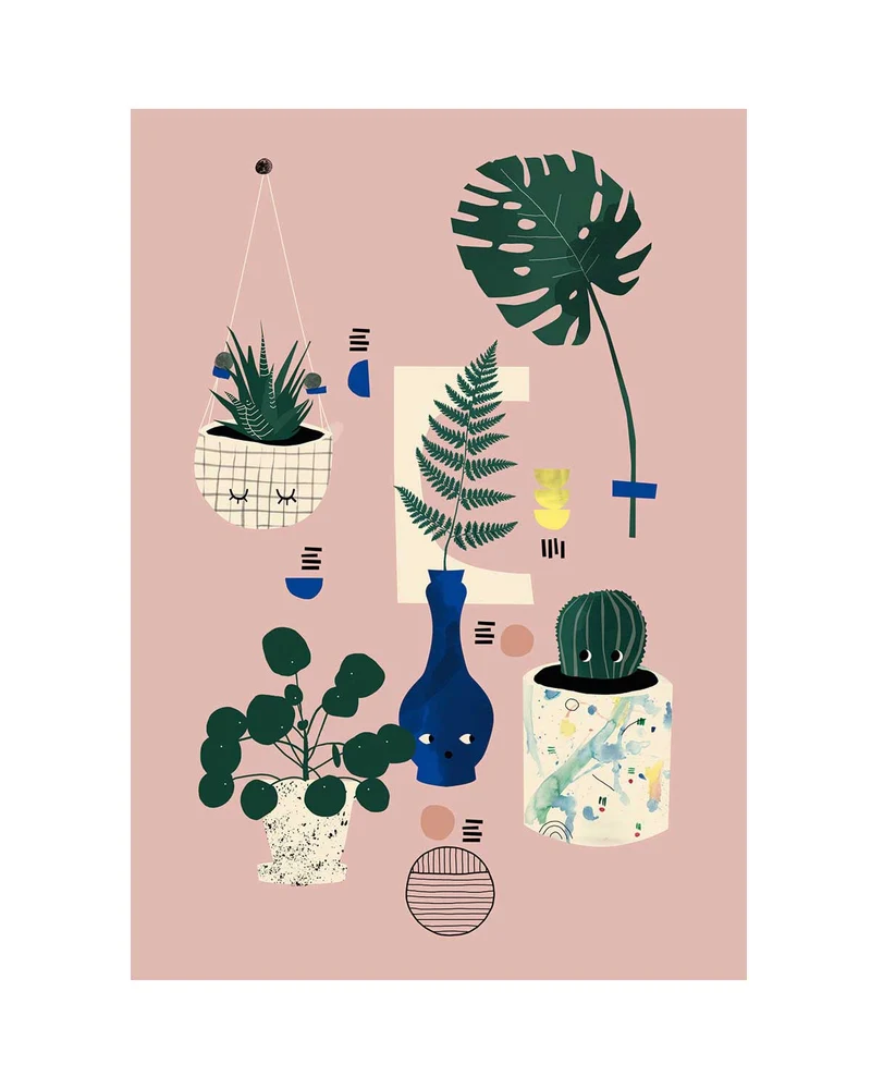 Human Empire Artist Series Botanical Still Life Poster 50x70 cm