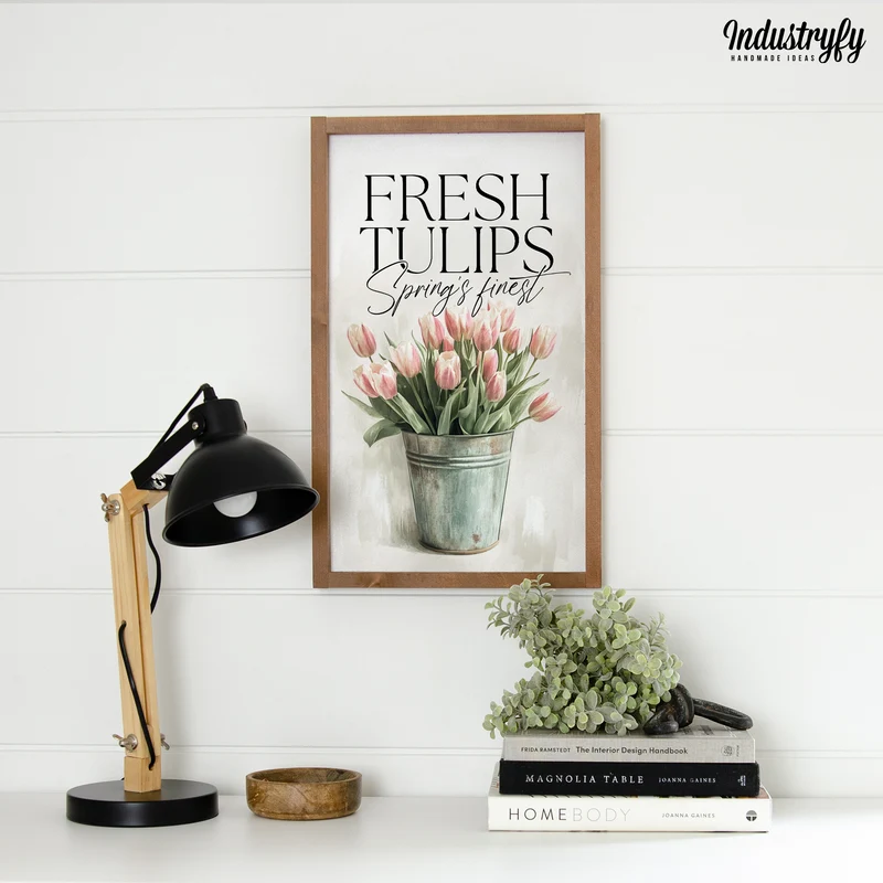 Landhaus Schild | Fresh Tulips