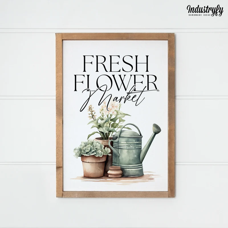 Landhaus Schild | Fresh Flower Market No6