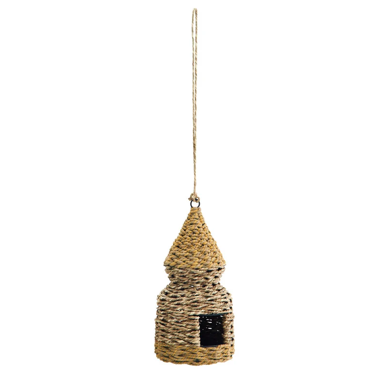 Hängendes Vogelhaus Seegrass