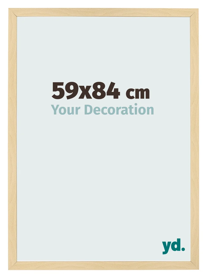 Bilderrahmen 59x84 cm - Buche Dekor - MDF - Bologna
