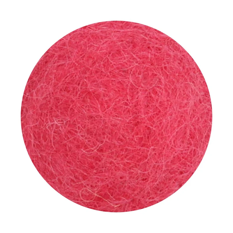 XL Filzblume Rund 7 cm / 60 cm