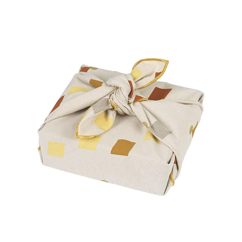 Stoff-Geschenkpapier 2er Set 120 cm / 75 cm