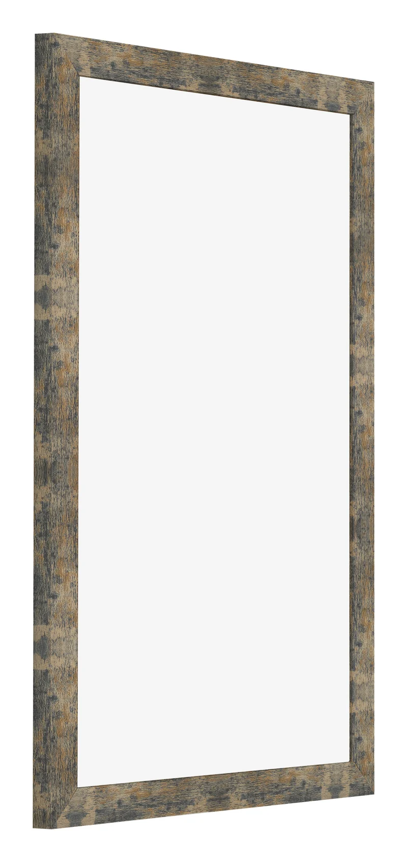Bilderrahmen 20x30 cm - Blau Gold Meliert - MDF - Bologna