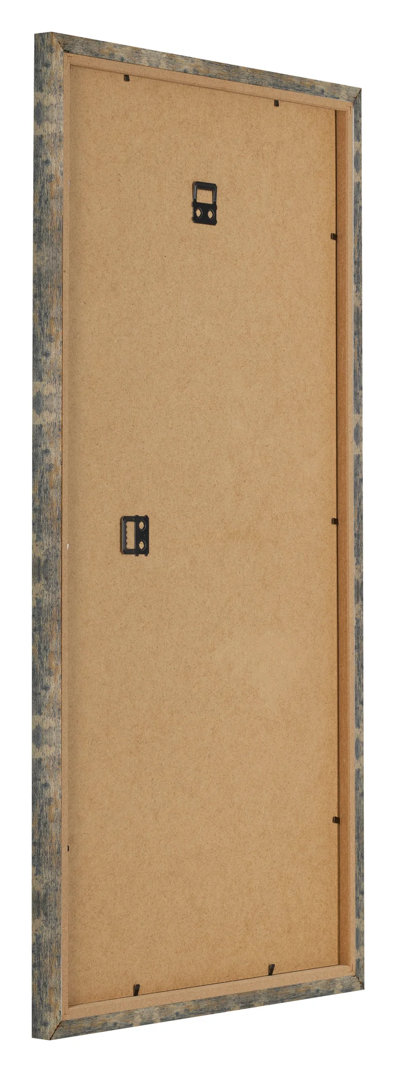 Bilderrahmen 20x40 cm - Blau Gold Meliert - MDF - Bologna