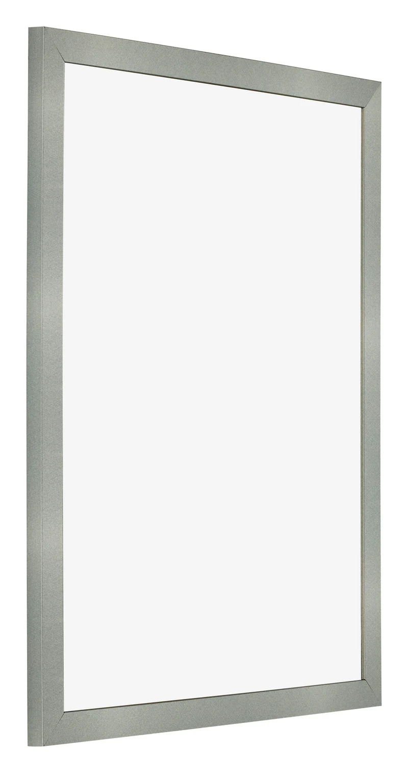 Bilderrahmen 28x35 cm - Aluminium Gebürstet - MDF - Bologna