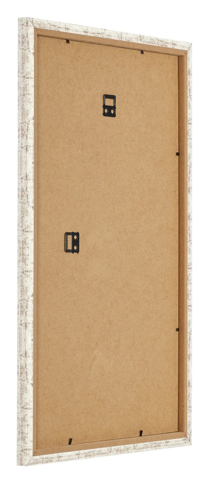 Bilderrahmen 30x50 cm - Weiß Vintage - MDF - Bologna