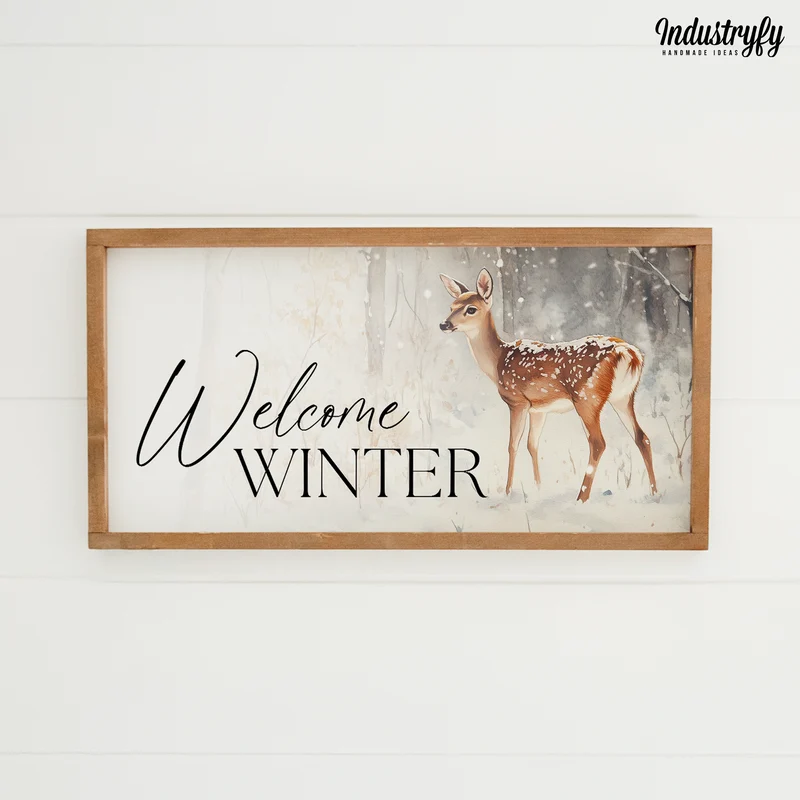 Landhaus Schild | Welcome Winter