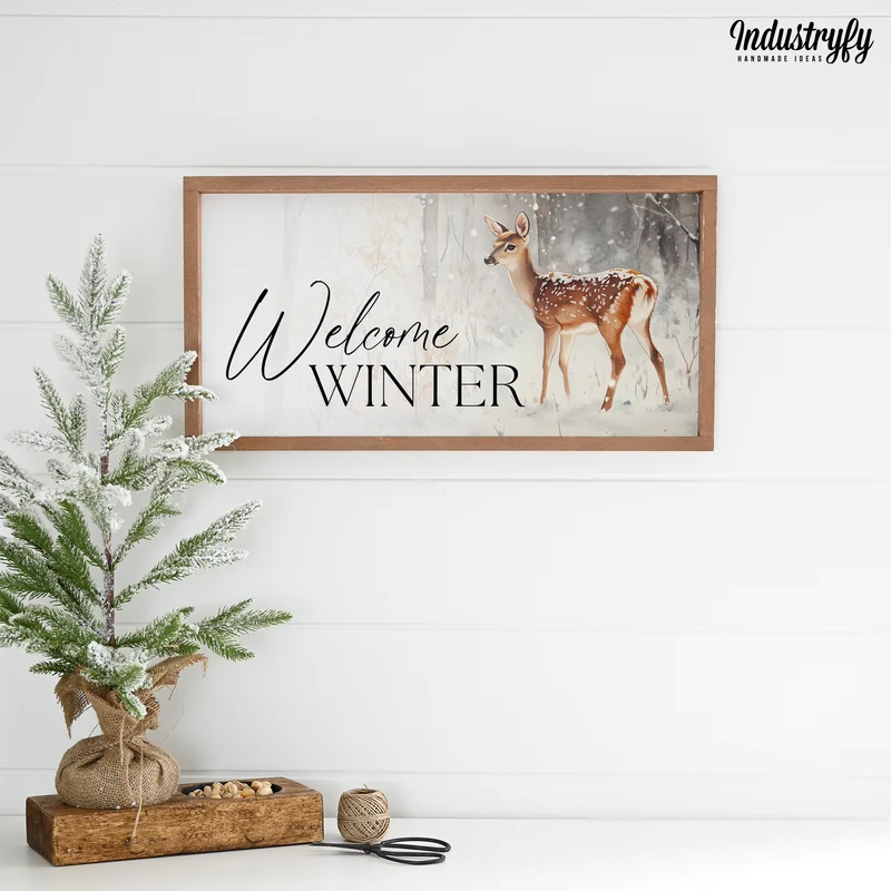 Landhaus Schild | Welcome Winter