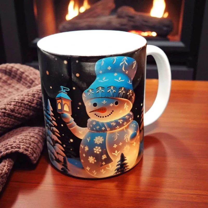 Schneemann Tasse