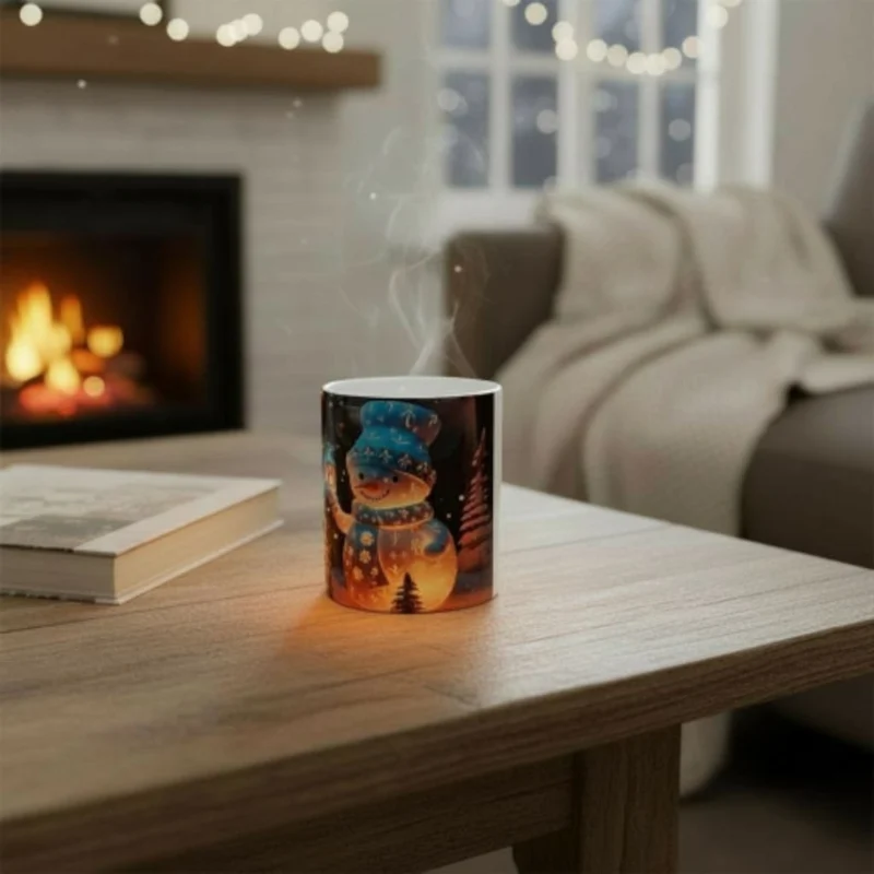 Schneemann Tasse