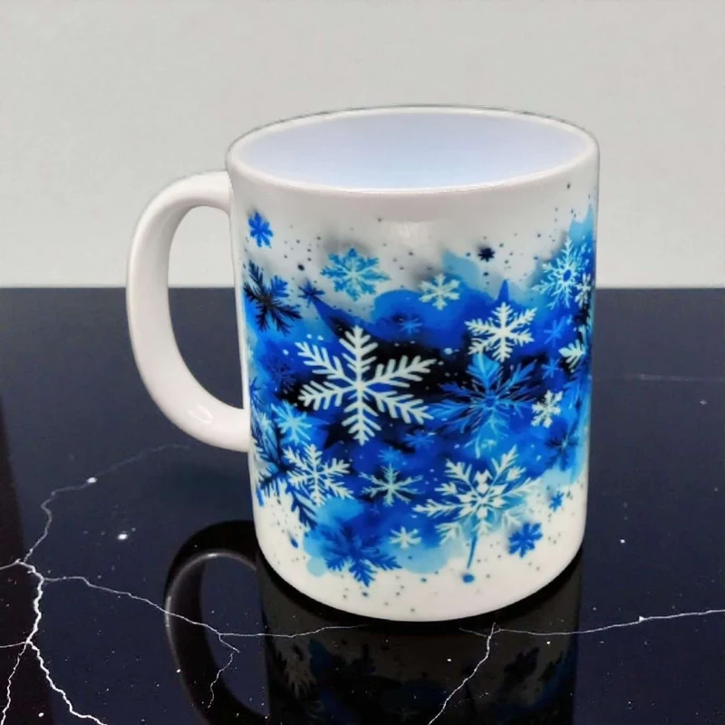 Snowflake Blau