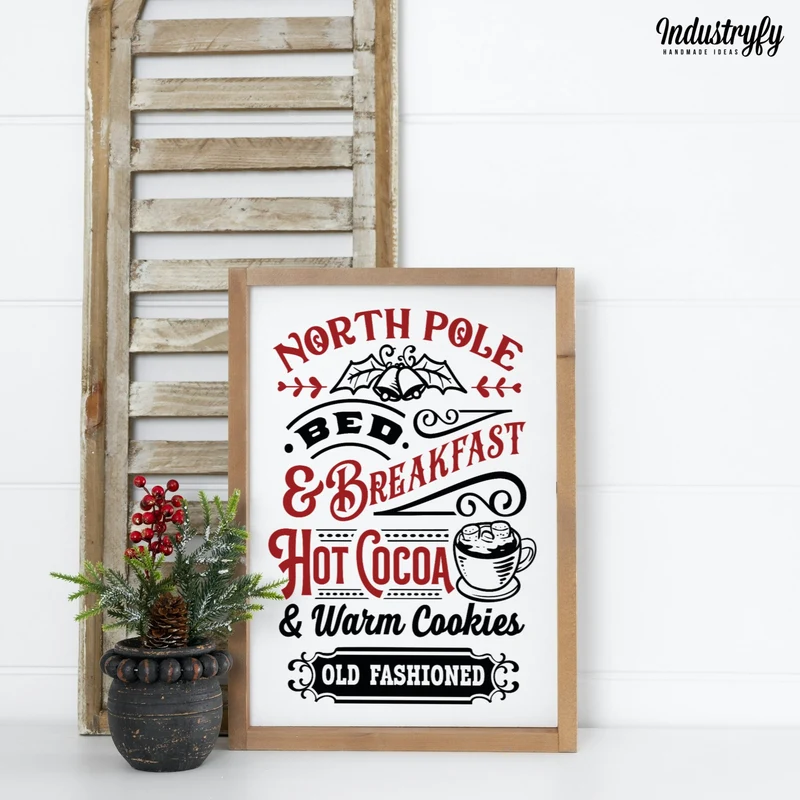 Landhaus Schild | North Pole Hot Cocoa