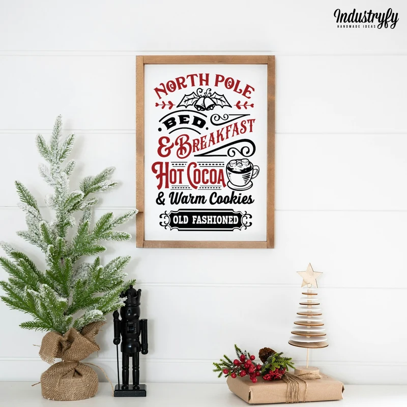 Landhaus Schild | North Pole Hot Cocoa