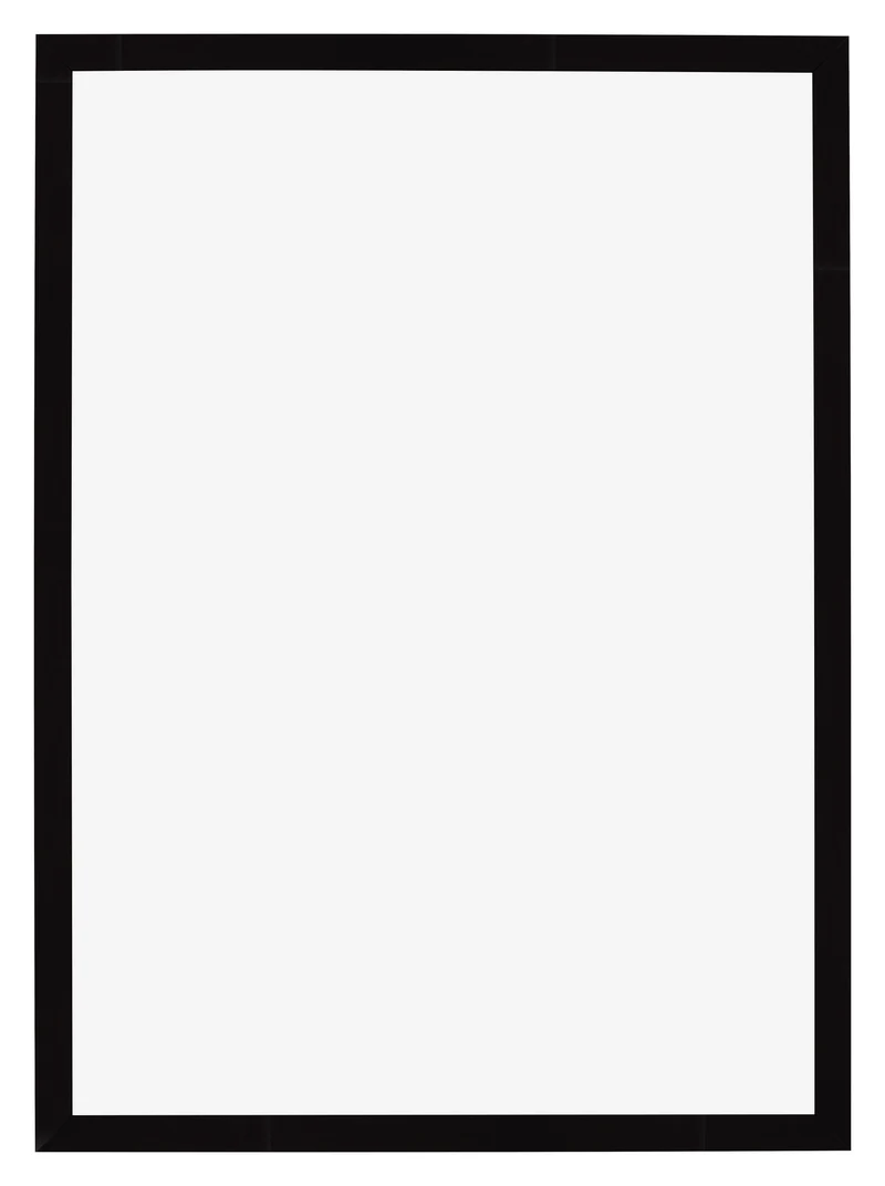 Bilderrahmen A1 - 59,4x84 cm - Schwarz Hochglanz - MDF - Bologna