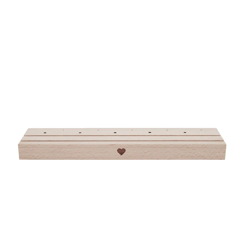 Kartenhalter Holz Herz 25 cm