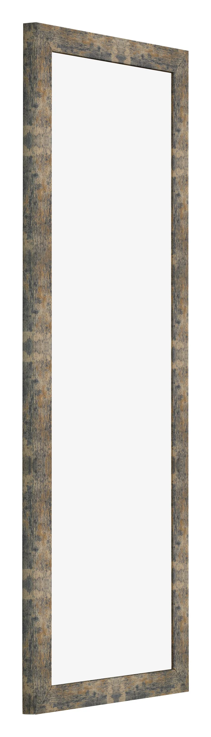 Bilderrahmen 20x60 cm - Blau Gold Meliert - MDF - Bologna