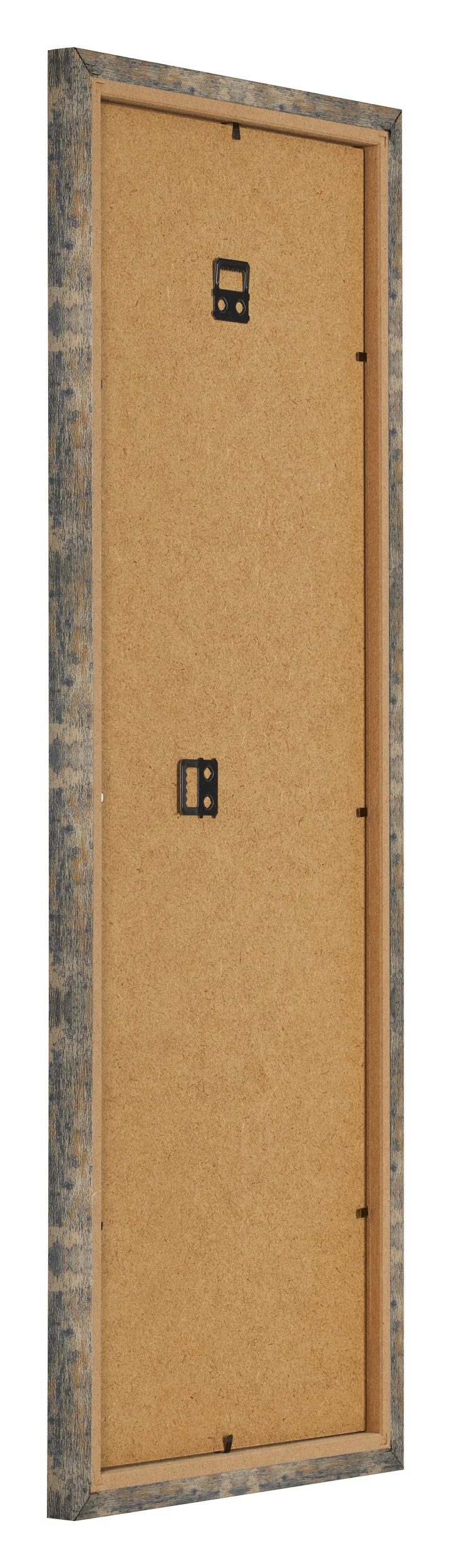 Bilderrahmen 20x60 cm - Blau Gold Meliert - MDF - Bologna