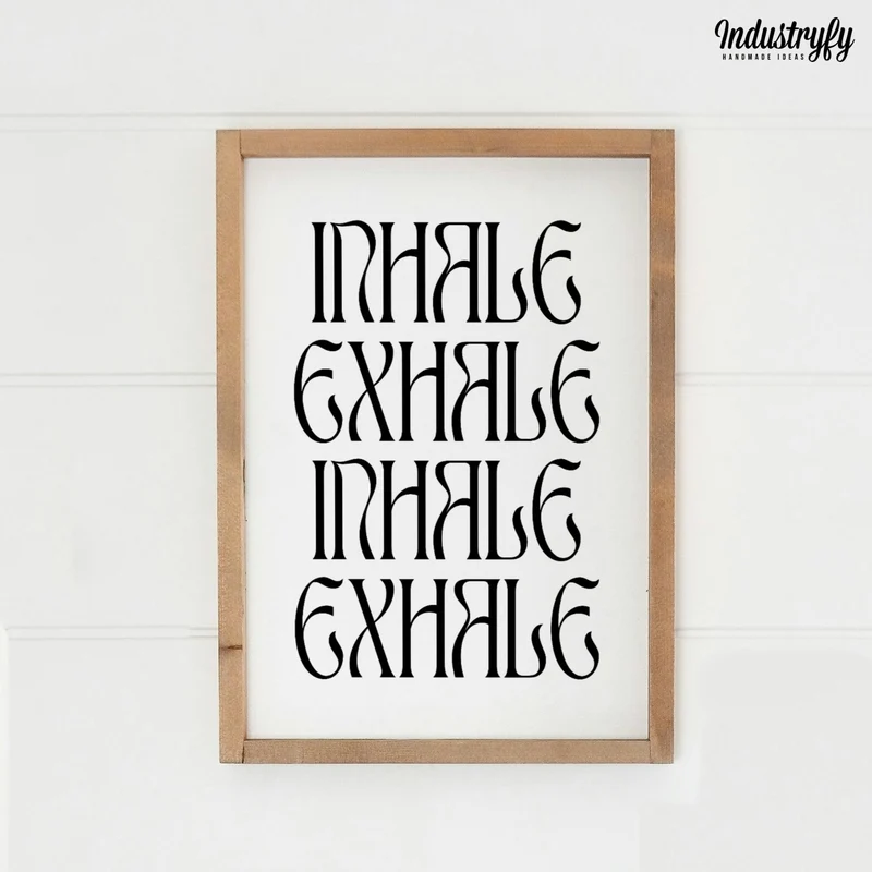 Landhaus Schild | Inhale Exhale