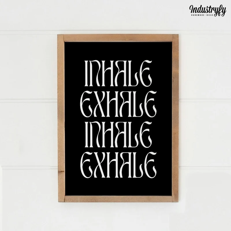 Landhaus Schild | Inhale Exhale