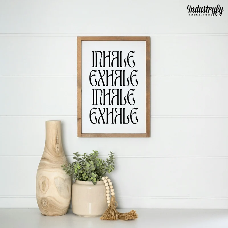 Landhaus Schild | Inhale Exhale