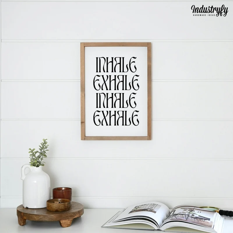Landhaus Schild | Inhale Exhale