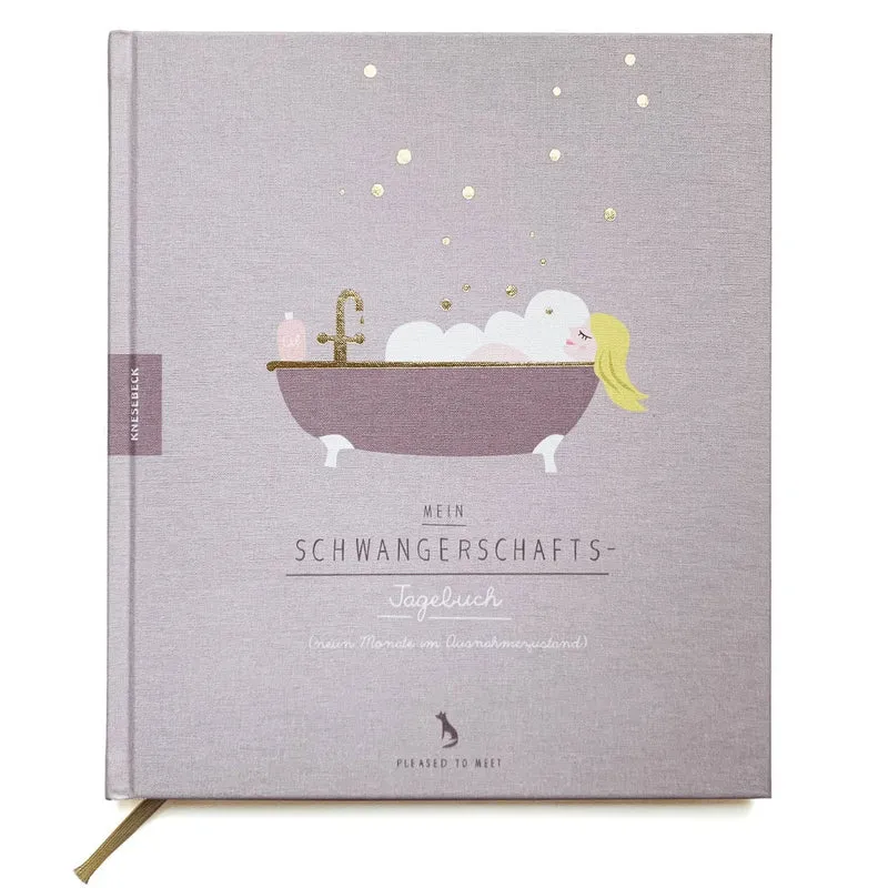 Mein Schwangerschaftstagebuch zum Eintragen 24x21 cm