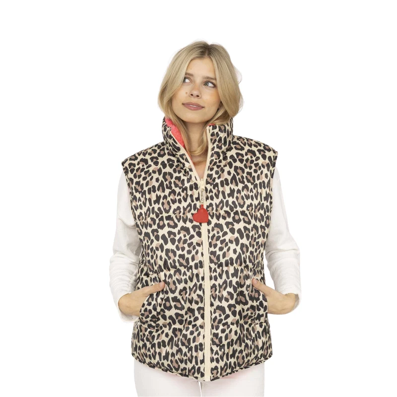 Wendeweste - Leo Teddy beige