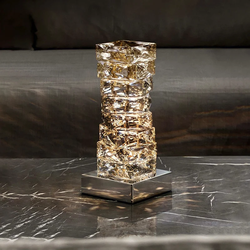 Tischlampe Crystal Samoa