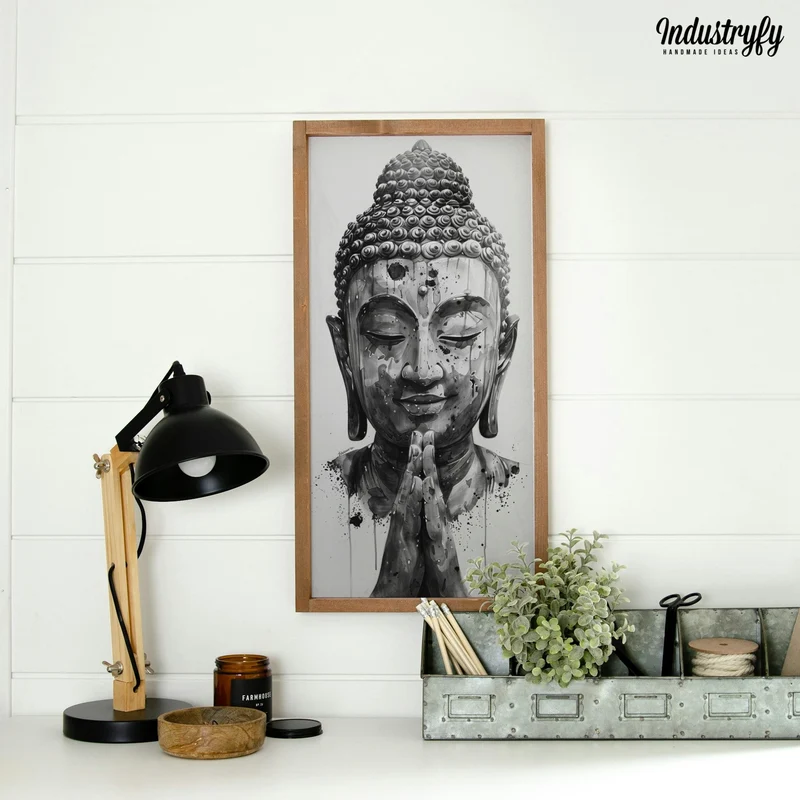 Landhaus Schild | Buddha No3