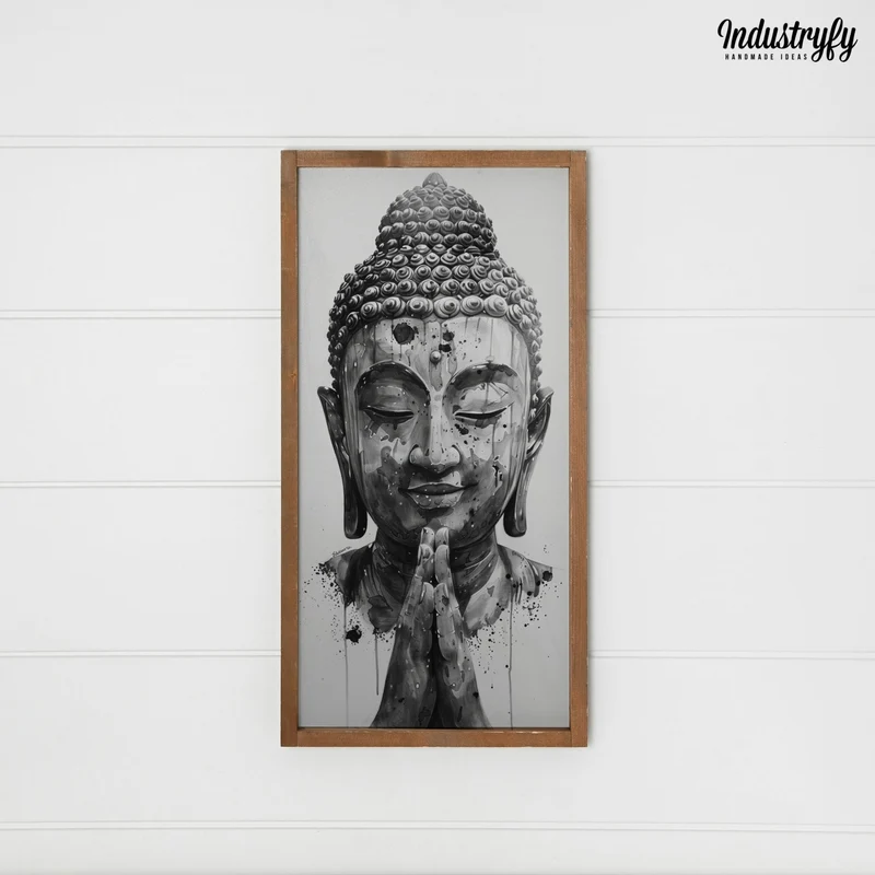 Landhaus Schild | Buddha No3