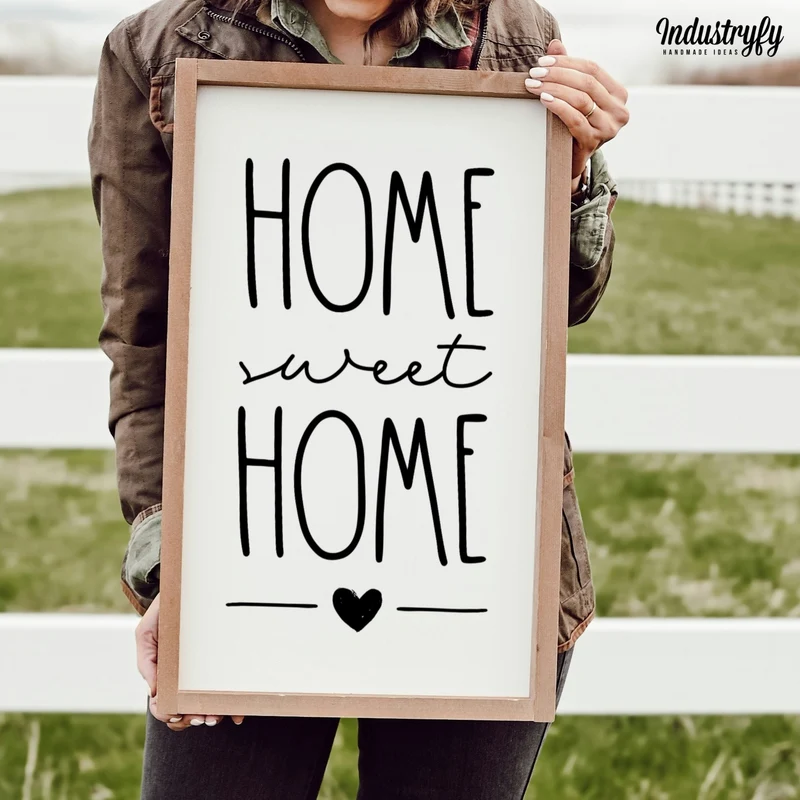 Landhaus Schild | Home sweet home