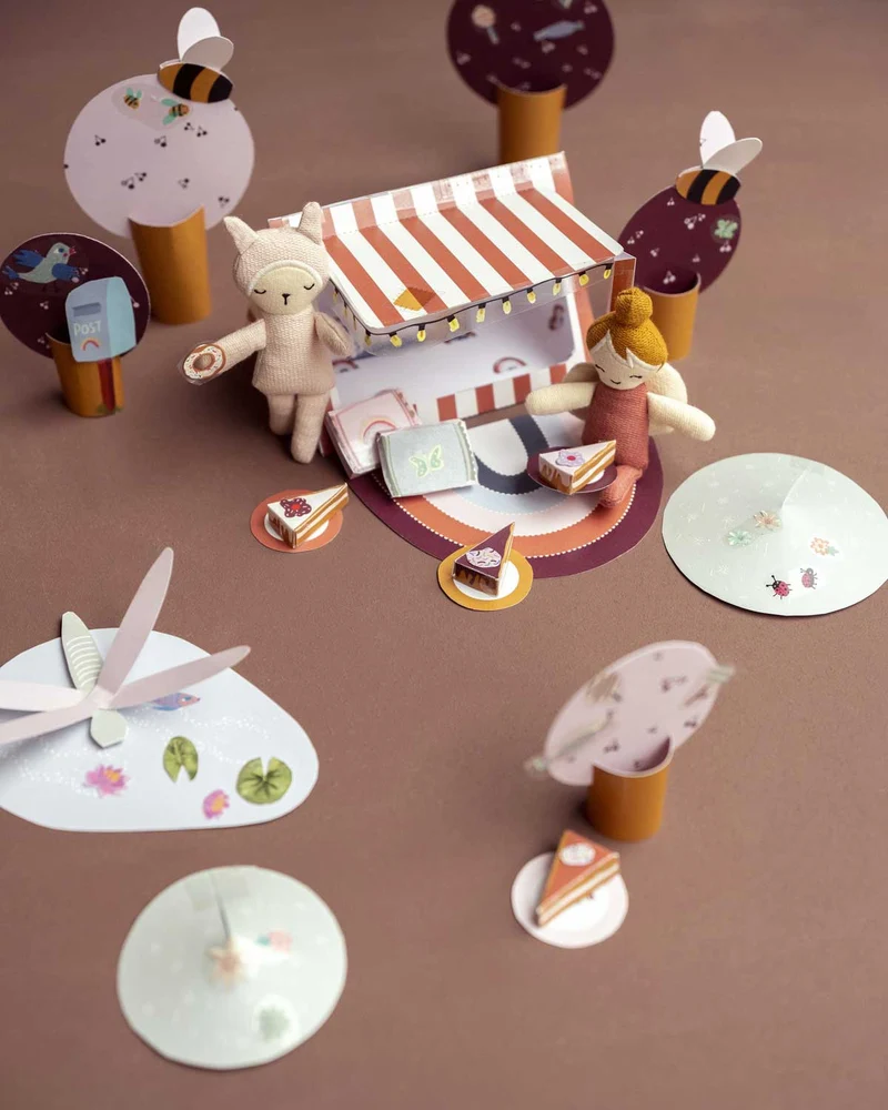DIY Bastelset Kinder Happy Fields A4