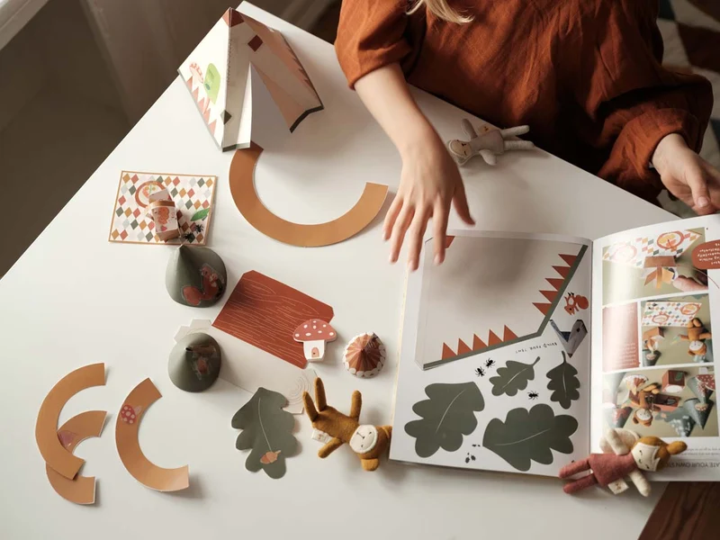 DIY Bastelset Kinder Happy Fields A4