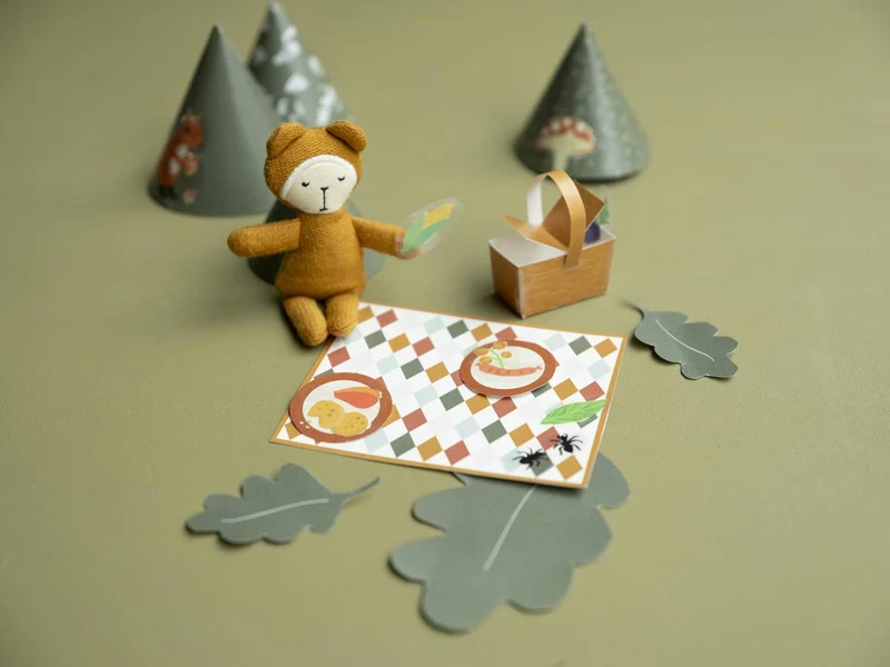 DIY Bastelset Kinder Enchanted Forest A4