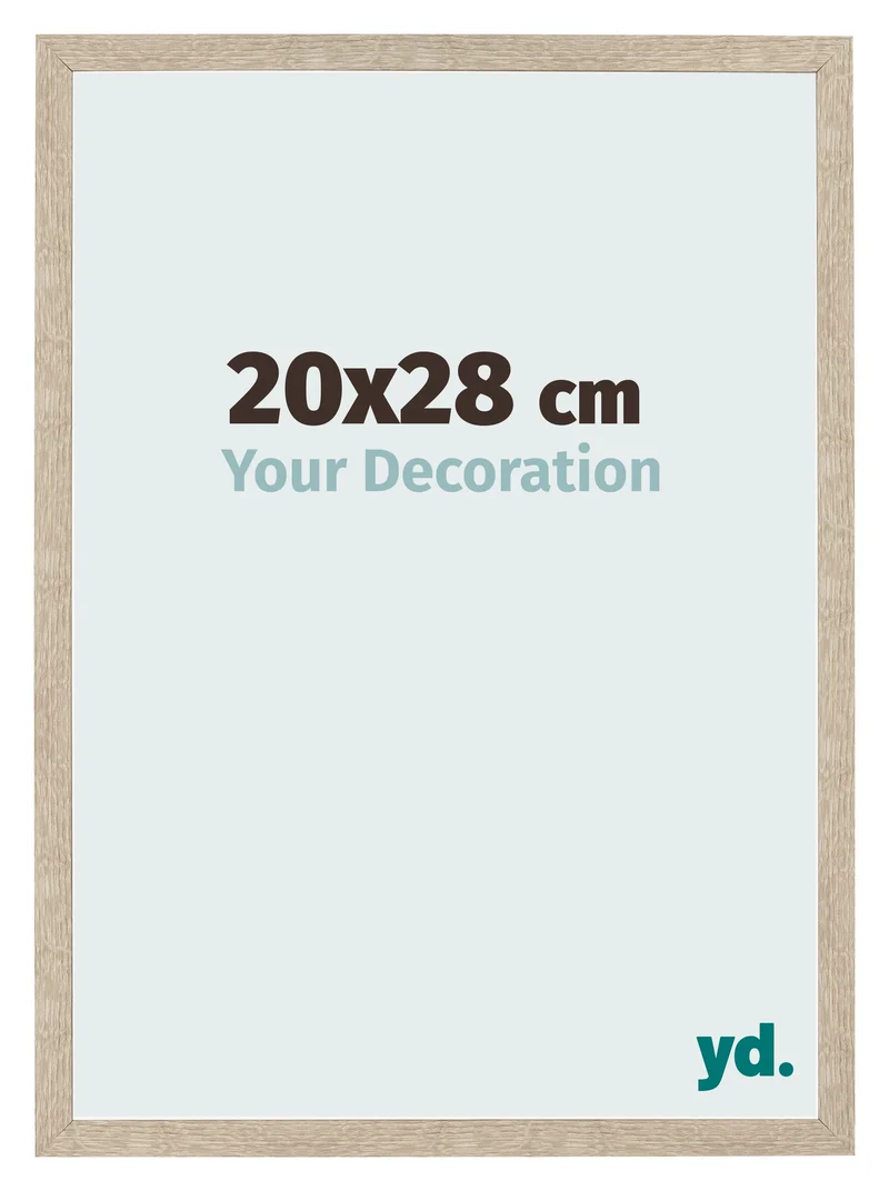 Bilderrahmen 20x28 cm - Sonoma Eiche - MDF - Bologna