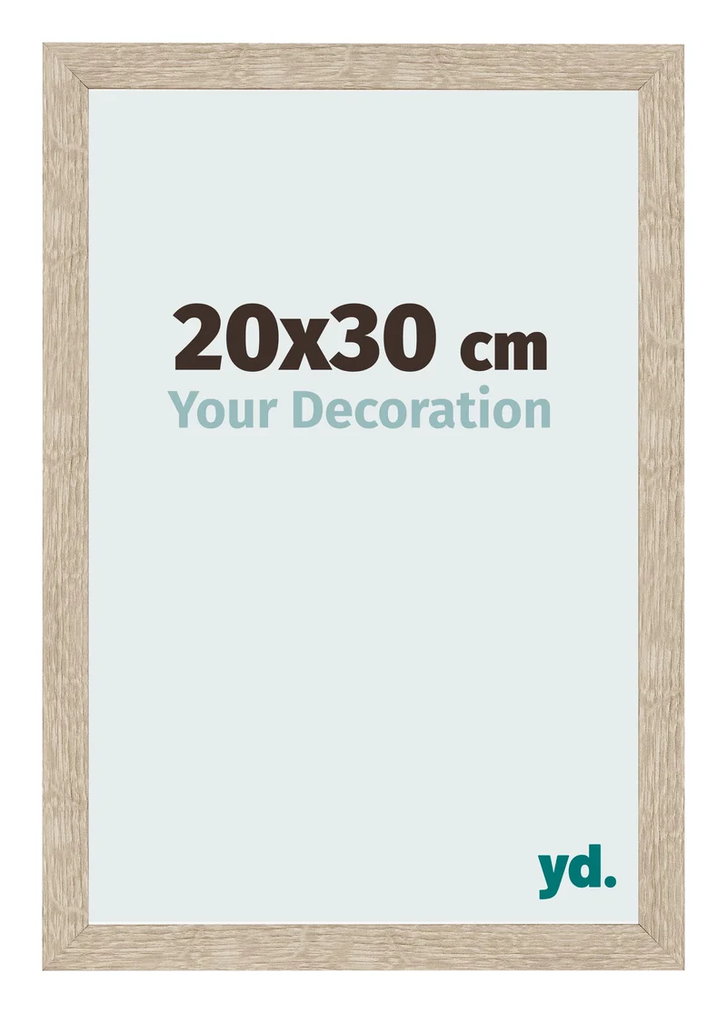 Bilderrahmen 20x30 cm - Sonoma Eiche - MDF - Bologna