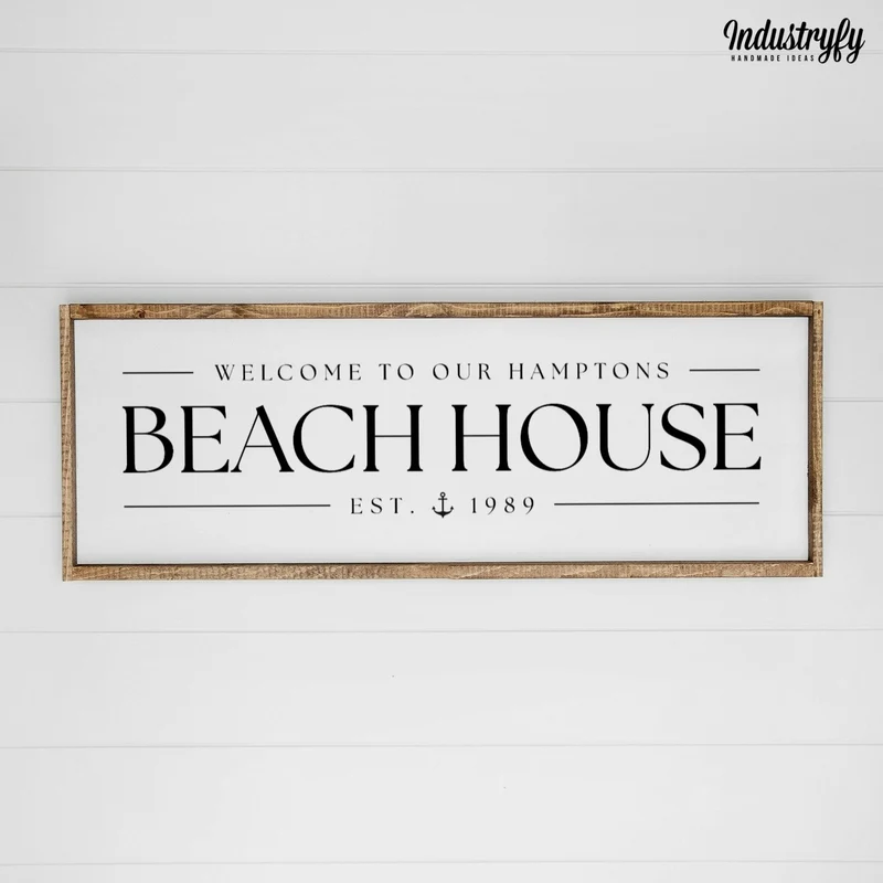 Landhaus Schild | Welcome to our beach house
