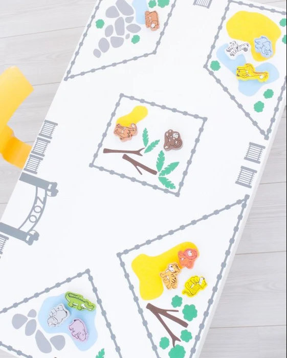 Zoo Sticker-Set Kinder 12 Teile