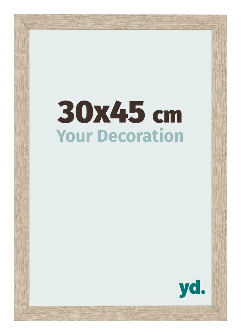 Bilderrahmen 30x45 cm - Sonoma Eiche - MDF - Bologna
